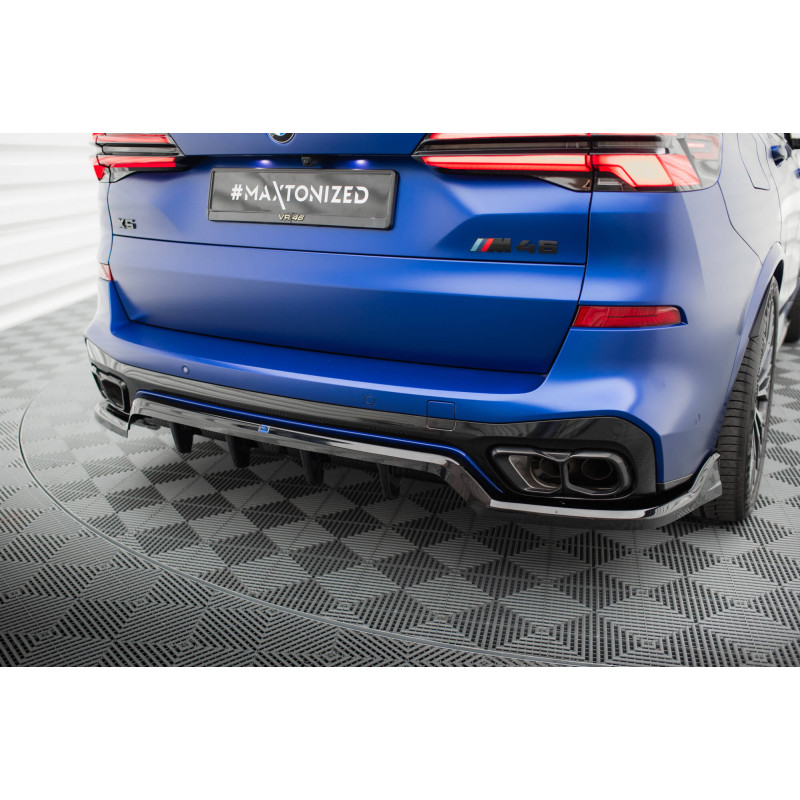 Splitter trasero para (with vertical bars)  BMW X5 M-Pack G05 Facelift