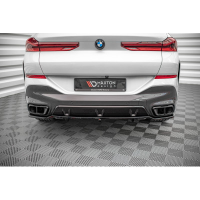 Splitter trasero para (with vertical bars)  BMW X6 M-Pack G06