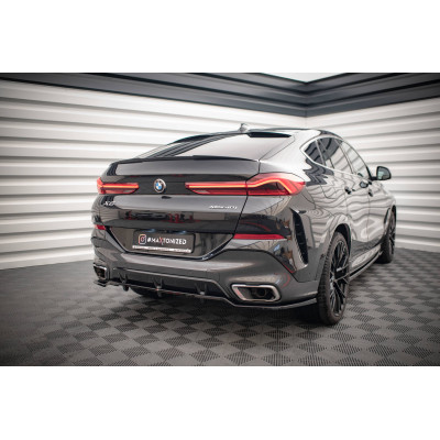 Splitter trasero para (with vertical bars)  BMW X6 M-Pack G06