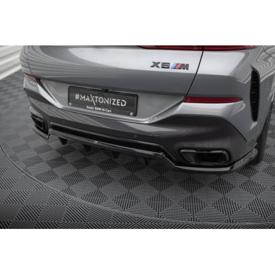 Splitter trasero para (with vertical bars)  BMW X6 M-Pack G06 Facelift