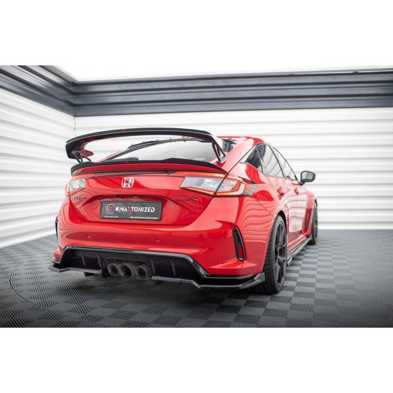 Splitter trasero para (with vertical bars)  Honda Civic Type-R Mk 11