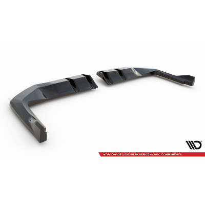 Splitter trasero para (with vertical bars)  Honda Civic Type-R Mk 11