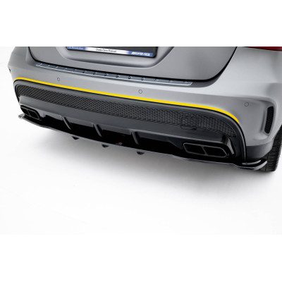 Splitter trasero para (with vertical bars)  Mercedes-Benz GLA 45 AMG