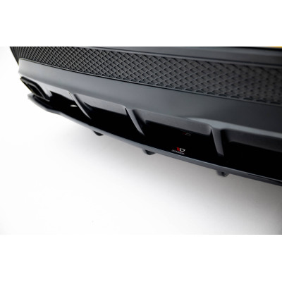 Splitter trasero para (with vertical bars)  Mercedes-Benz GLA 45 AMG