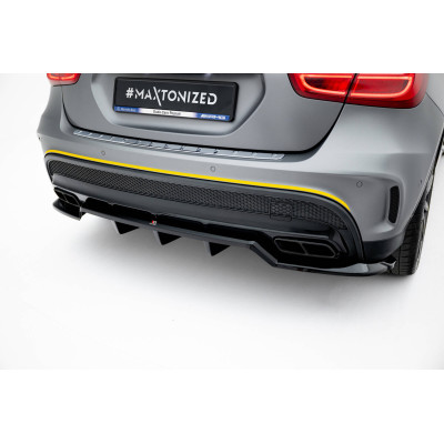Splitter trasero para (with vertical bars)  Mercedes-Benz GLA 45 AMG X156