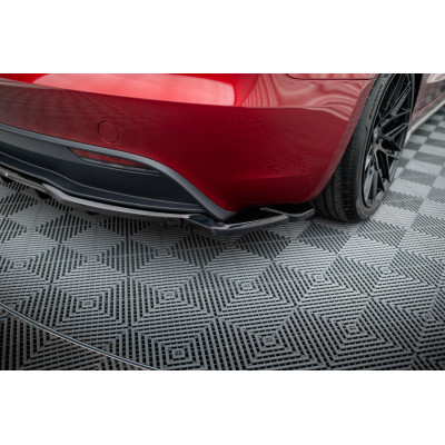 Splitter trasero para (with vertical bars)  Tesla Model 3 Project Highland(Facelift)