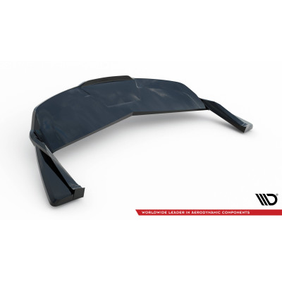 Splitter trasero para (with vertical bars)  Tesla Model S Plaid Mk1 Facelift