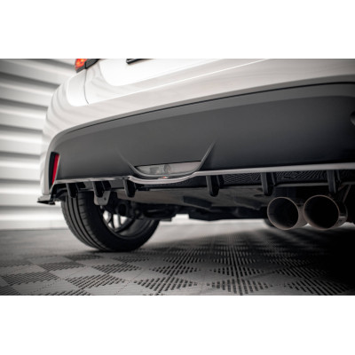 Splitter trasero para (with vertical bars)  Toyota Yaris Mk4