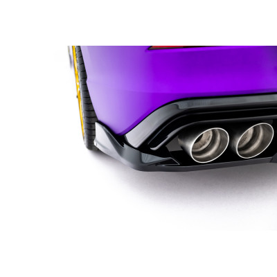 Splitter trasero para (with vertical bars)  Volkswagen Golf R  Mk8 / Mk8 Facelift