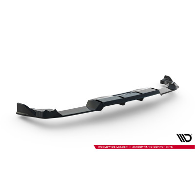 Splitter trasero para (with vertical bars)  Volkswagen Golf R  Mk8 / Mk8 Facelift