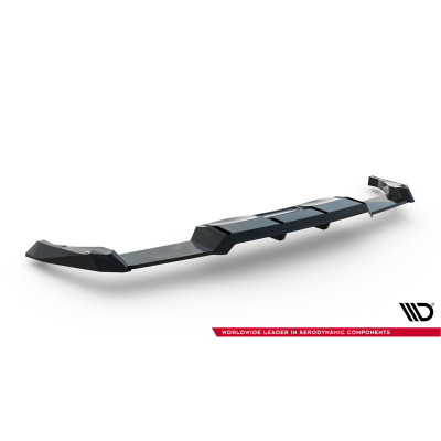 Splitter trasero para (with vertical bars)  Volkswagen Golf R  Mk8 / Mk8 Facelift