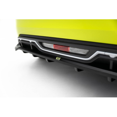 Splitter trasero para (with vertical bars) Abarth 500e