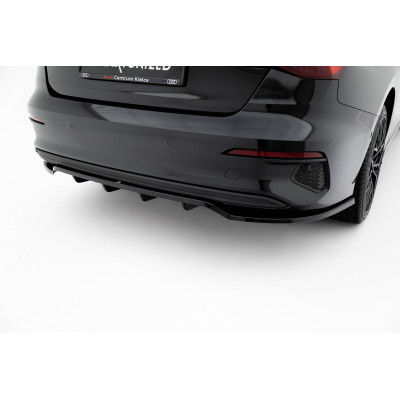 Splitter trasero para (with vertical bars) Audi A3 Sedan 8Y