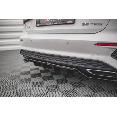 Splitter trasero para (with vertical bars) Audi A3 S-Line Sportback 8Y