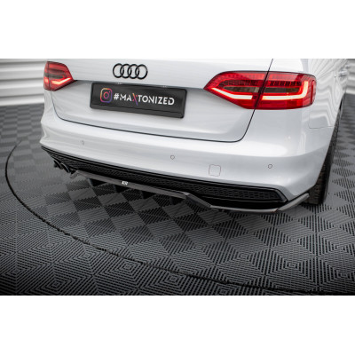 Splitter trasero para (with vertical bars) Audi A4 Competition B8 Facelift