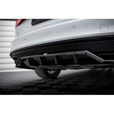 Splitter trasero para (with vertical bars) Audi A4 Competition B8 Facelift