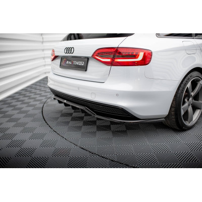 Splitter trasero para (with vertical bars) Audi A4 Competition B8 Facelift