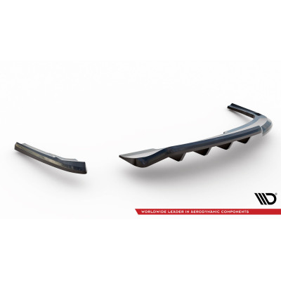 Splitter trasero para (with vertical bars) Audi A4 Competition B8 Facelift