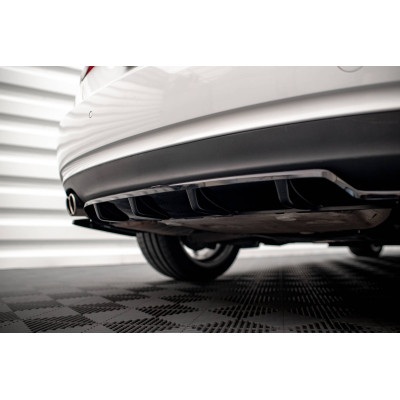 Splitter trasero para (with vertical bars) Audi A5 Coupe 8T Facelift