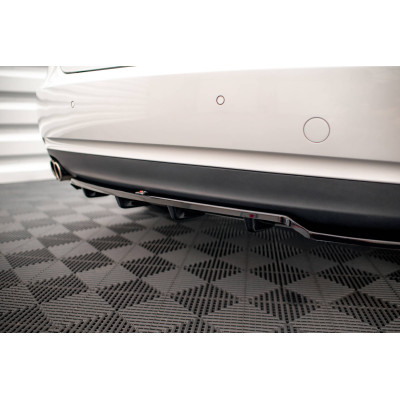 Splitter trasero para (with vertical bars) Audi A5 Coupe 8T Facelift