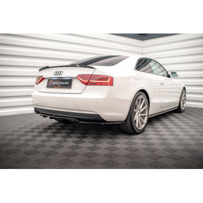 Splitter trasero para (with vertical bars) Audi A5 Coupe 8T Facelift