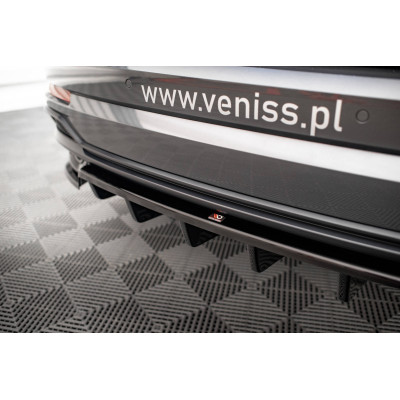 Splitter trasero para (with vertical bars) Audi Q3 S-Line F3