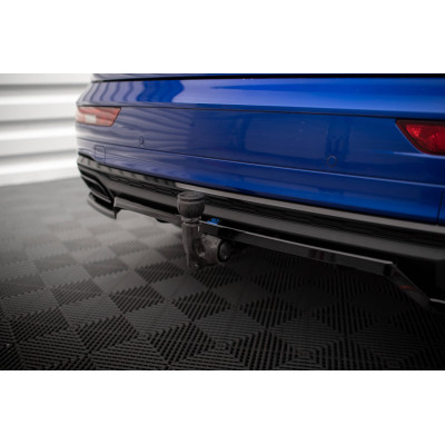Splitter trasero para (with vertical bars) Audi Q5 S-Line SUV Mk2 Facelift