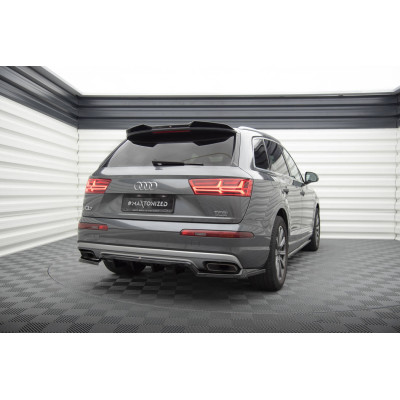 Splitter trasero para (with vertical bars) Audi Q7 Mk2