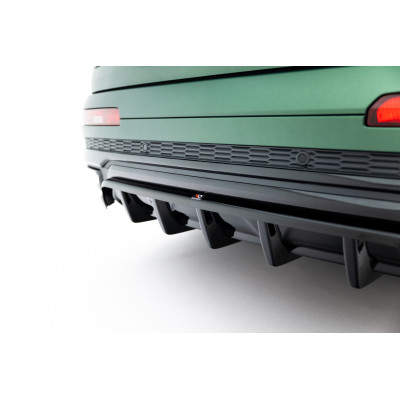 Splitter trasero para (with vertical bars) Audi Q7 S-Line Mk2 Facelift