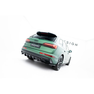 Splitter trasero para (with vertical bars) Audi Q7 S-Line Mk2 Facelift