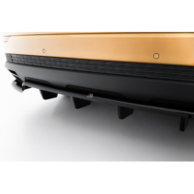 Splitter trasero para (with vertical bars) Audi Q8 Mk1 Facelift