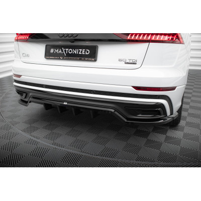 Splitter trasero para (with vertical bars) Audi Q8 S-Line Mk1