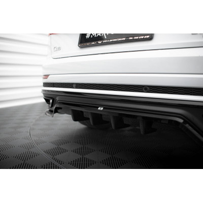 Splitter trasero para (with vertical bars) Audi Q8 S-Line Mk1