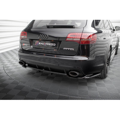 Splitter trasero para (with vertical bars) Audi RS6 Avant C6