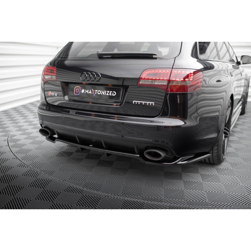 Splitter trasero para (with vertical bars) Audi RS6 Avant C6
