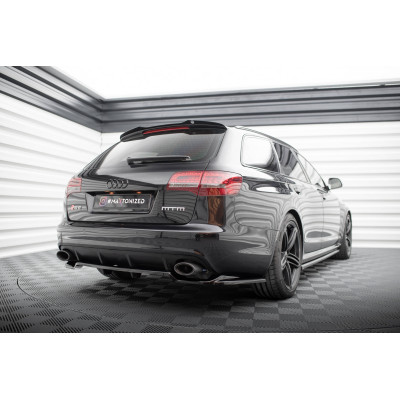 Splitter trasero para (with vertical bars) Audi RS6 Avant C6