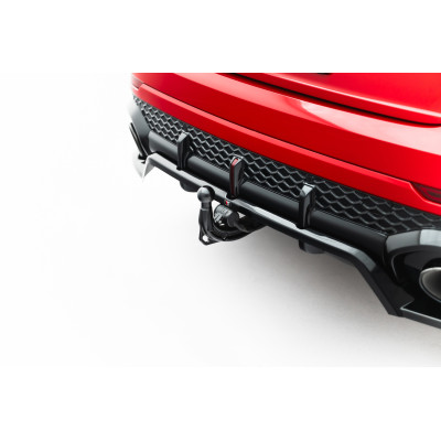 Splitter trasero para (with vertical bars) Audi RSQ8 Mk1 Facelift