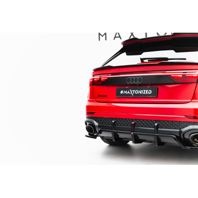 Splitter trasero para (with vertical bars) Audi RSQ8 Mk1 Facelift