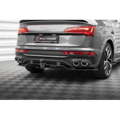 Splitter trasero para (with vertical bars) Audi SQ5 / Q5 S-Line Sportback Mk2 Facelift