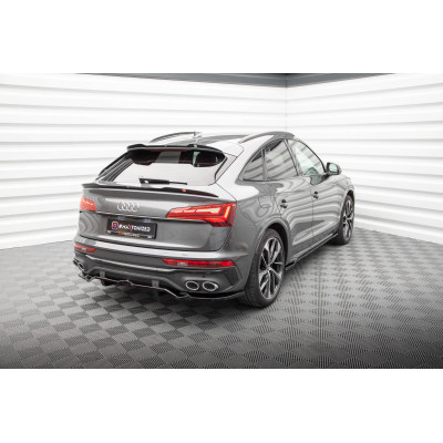 Splitter trasero para (with vertical bars) Audi SQ5 / Q5 S-Line Sportback Mk2 Facelift