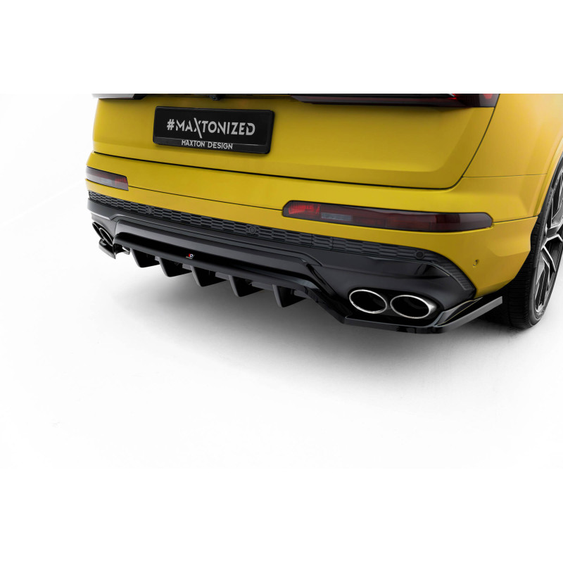 Splitter trasero para (with vertical bars) Audi SQ7 Mk2 (4M) Facelift