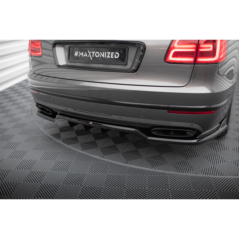 Splitter trasero para (with vertical bars) Bentley Bentayga Mk1