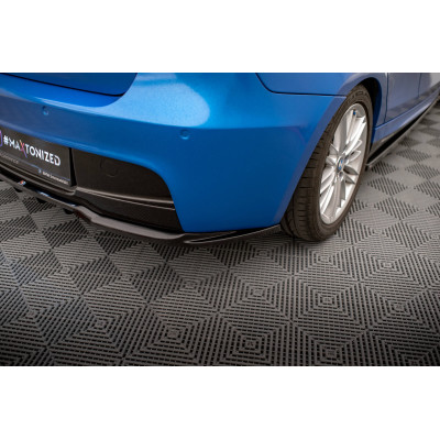Splitter trasero para (with vertical bars) BMW 1 M-Pack E87 Facelift