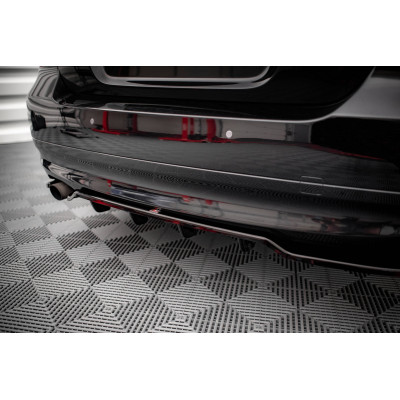 Splitter trasero para (with vertical bars) BMW 3 Sedan E90