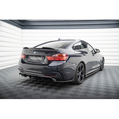 Splitter trasero para (with vertical bars) BMW 4 Coupe / Gran Coupe / Cabrio M-Pack F32 / F36 / F33