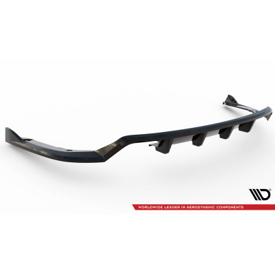 Splitter trasero para (with vertical bars) BMW 4 Coupe / Gran Coupe / Cabrio M-Pack F32 / F36 / F33
