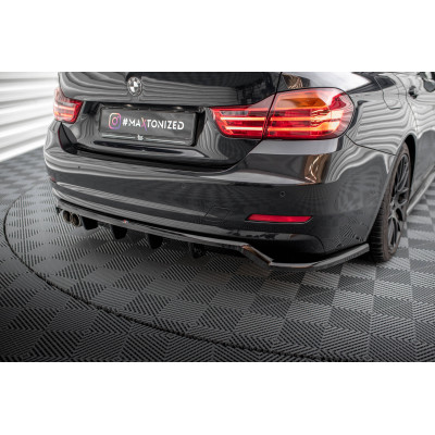 Splitter trasero para (with vertical bars) BMW 4 Gran Coupe F36
