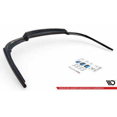 Splitter trasero para (with vertical bars) BMW 7 M-Pack F01