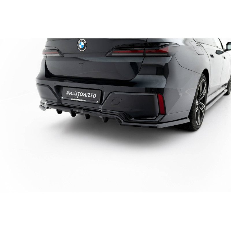 Splitter trasero para (with vertical bars) BMW 7 M-Pack G70