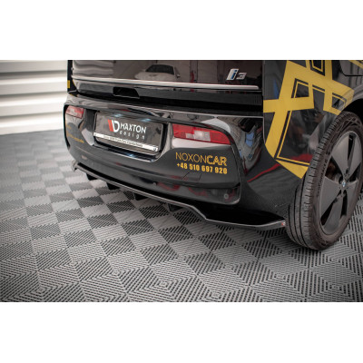 Splitter trasero para (with vertical bars) BMW i3 Mk1 Facelift